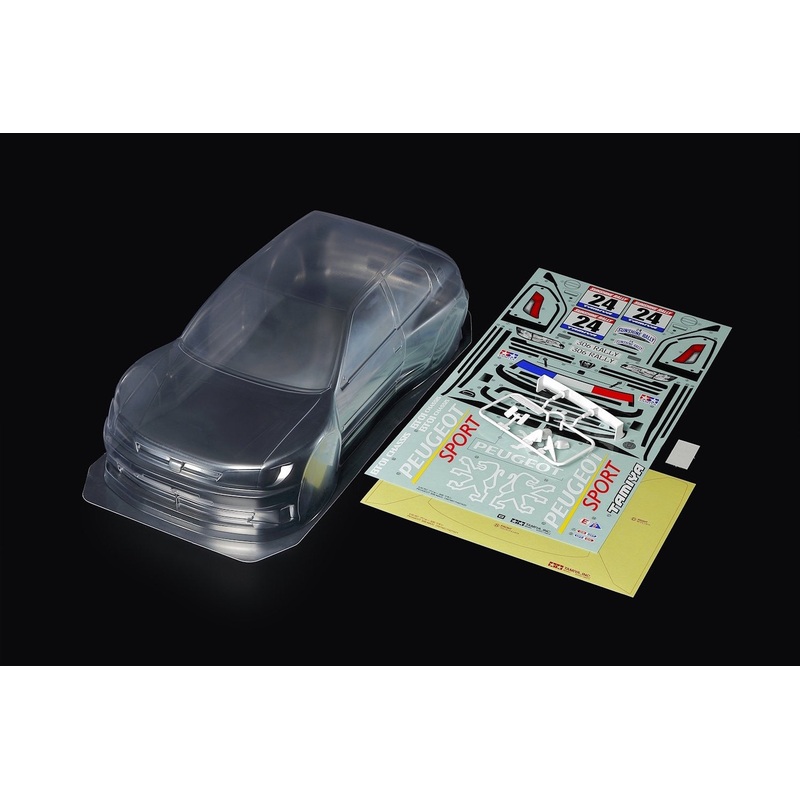 Tamiya – 51753 – Body Parts Set for Peugeot 306 Maxi