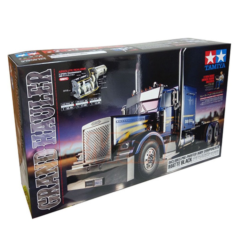 Tamiya – R/C Grand Hauler (Matt Black)