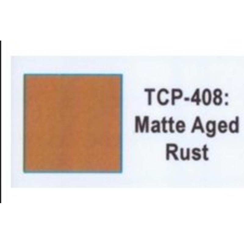 Tru Color TCP-408 Matte Aged Rust, Paint 1 ounce