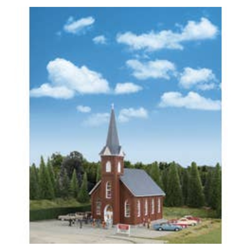 Walthers 933-3496 Brick Church — Kit