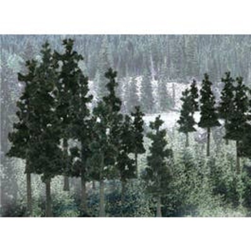 Woodland Scenics TR1582 12 Trees (Conifer Colors)