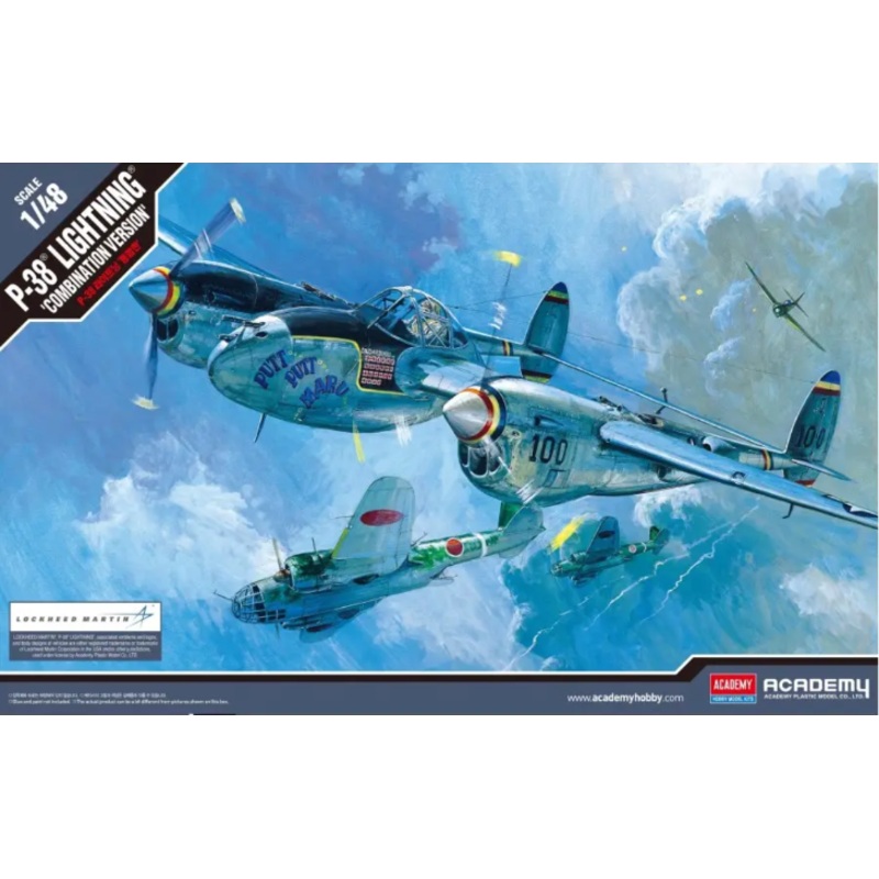 Academy – 1/48 P-38e/J/L Lightning