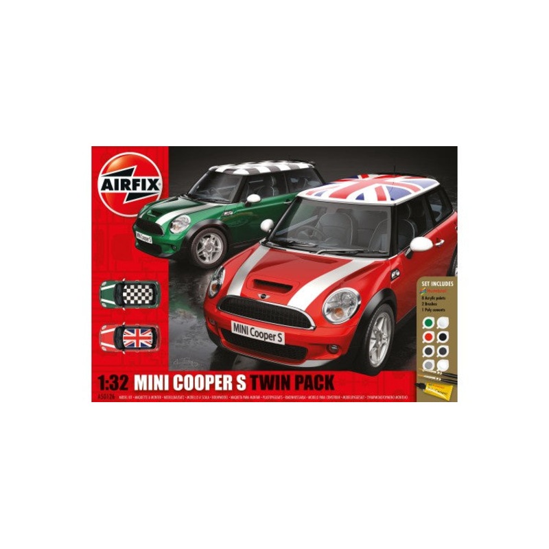 Airfix – 1/32 Mini Twin Pack (Starter Set Incl.Paint)