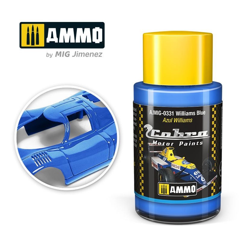 AMMO – 0331 Cobra Motor Williams Blue