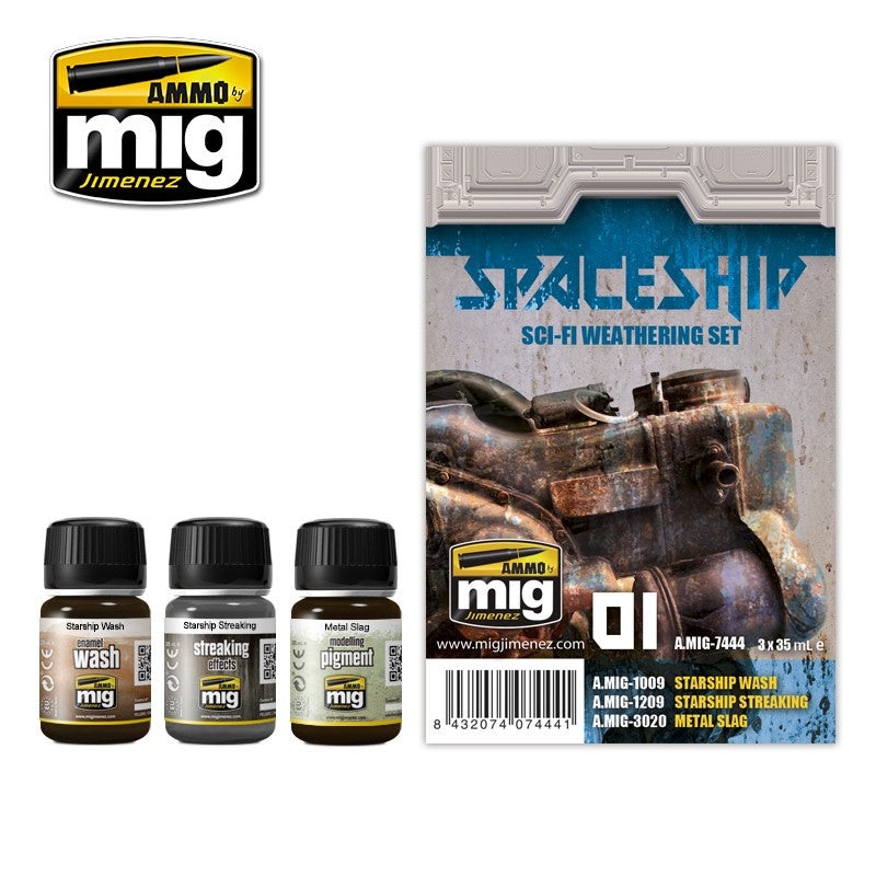 AMMO – 7444 Spaceship Sci-Fi Weathering Set