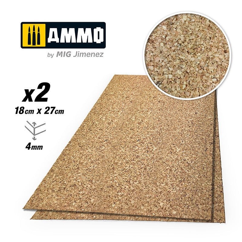 AMMO – Create Cork – Medium Grain (4mm) 2pcs