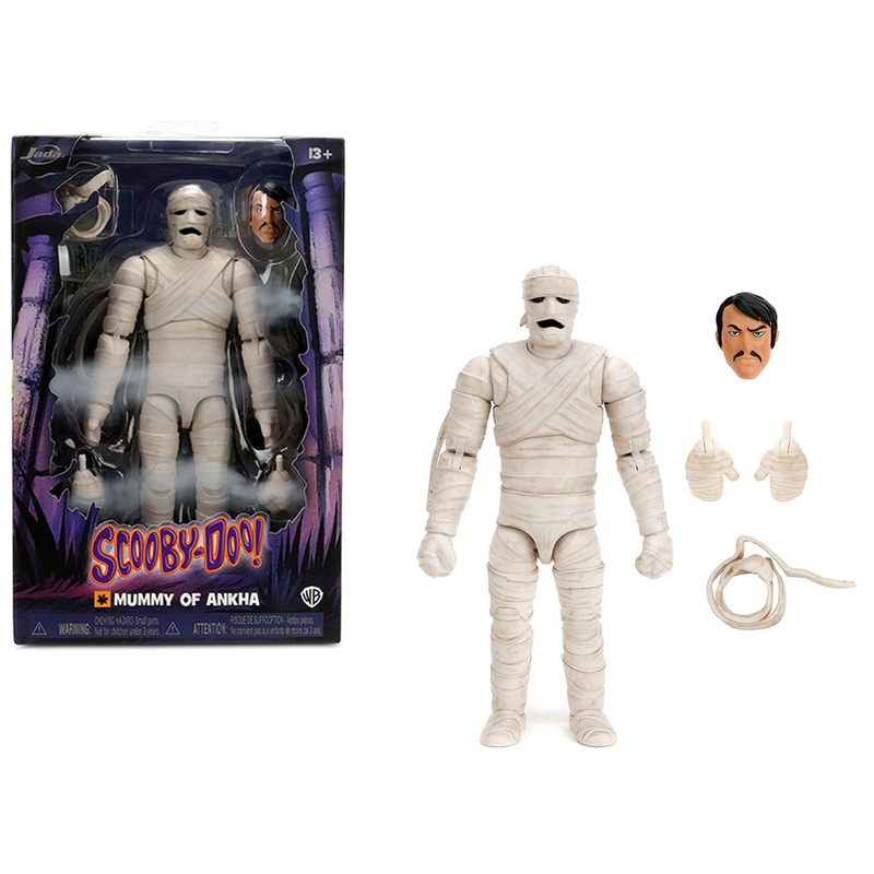 Ankha 7″ Moveable Figure with Accessories and Alternate Head and Hands “Scooby-Doo!” Franchise Model by Jada