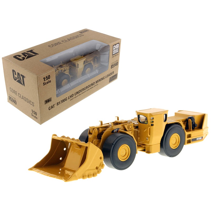 CAT Caterpillar R1700G Underground Mining Loader with Operator “Core Classics” Series 1/50 Diecast Model by Diecast Masters