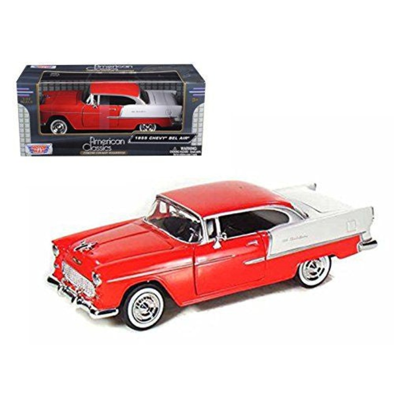 Motor Max – 1/24 Chevy Bel Air 1955 (Red)