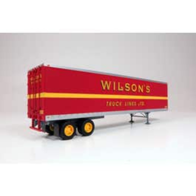 Rapido HO 403118 45' Trailmobile Dry Van Trailer w/side door: Wilson's Truck Lines: #155