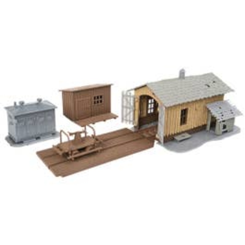 Walthers #931-909 Trackside Tool Buildings — Kit