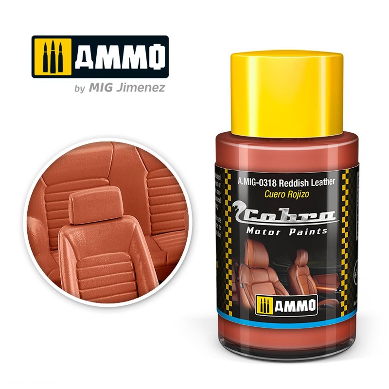 AMMO – 0318 Cobra Motor Reddish Leather