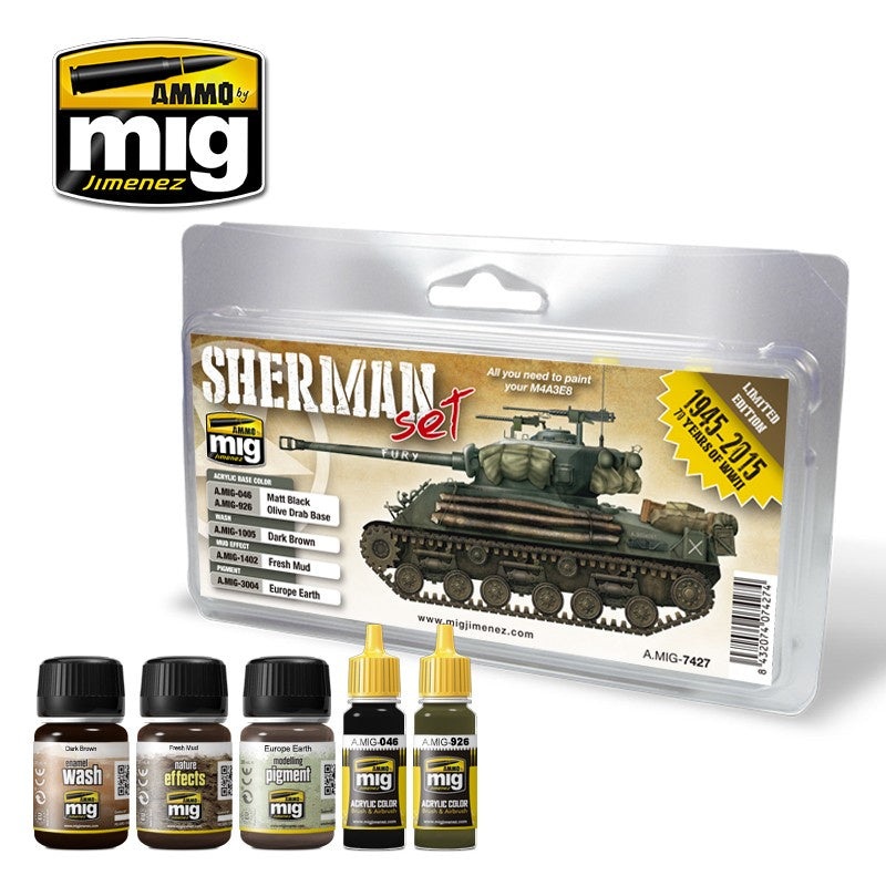 AMMO – 7427 Fury Sherman Set
