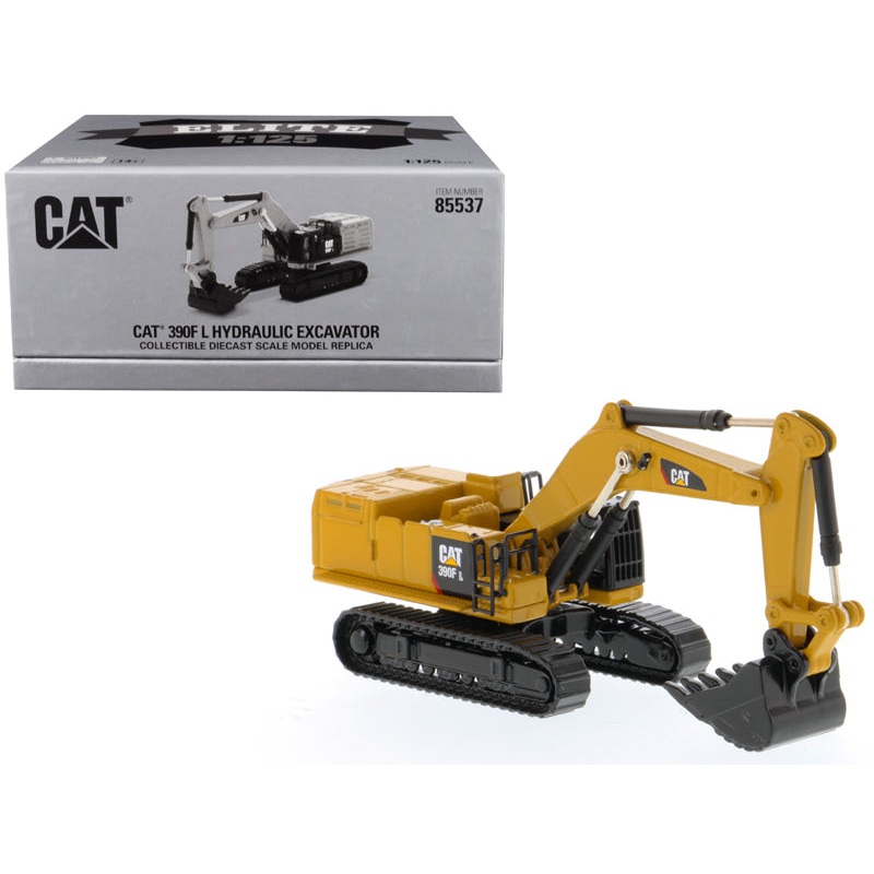 CAT Caterpillar 390F L Hydraulic Excavator “Elite Series” 1/125 Diecast Model by Diecast Masters