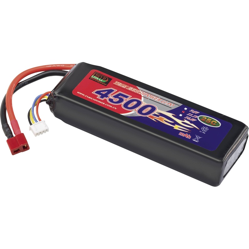 Enrichpower – 11.1V Battery 4500mAH Lipo 35C (Deans)