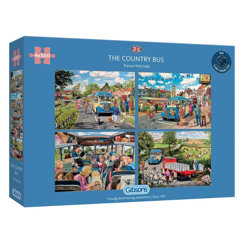 Gibsons – The Country Bus (4 X 500pcs)