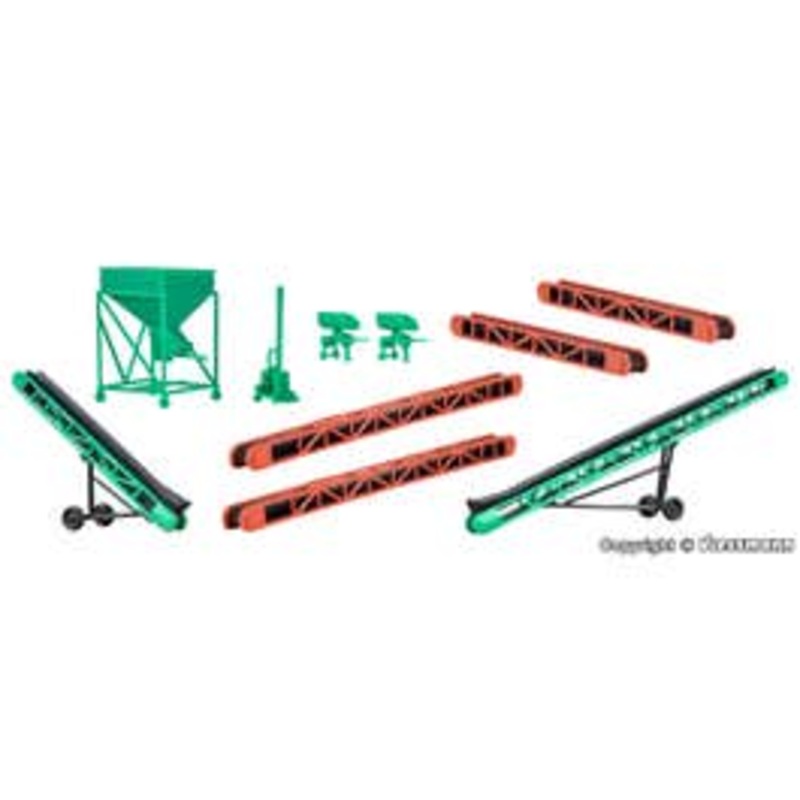 Kibri 38606  HO Deco set Coaling accessories kit