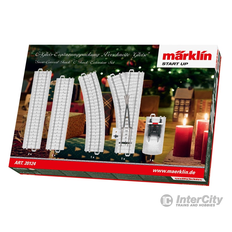 Marklin 20124 HO Mrklin Start up  Snow-Covered Track C Track Extension Set