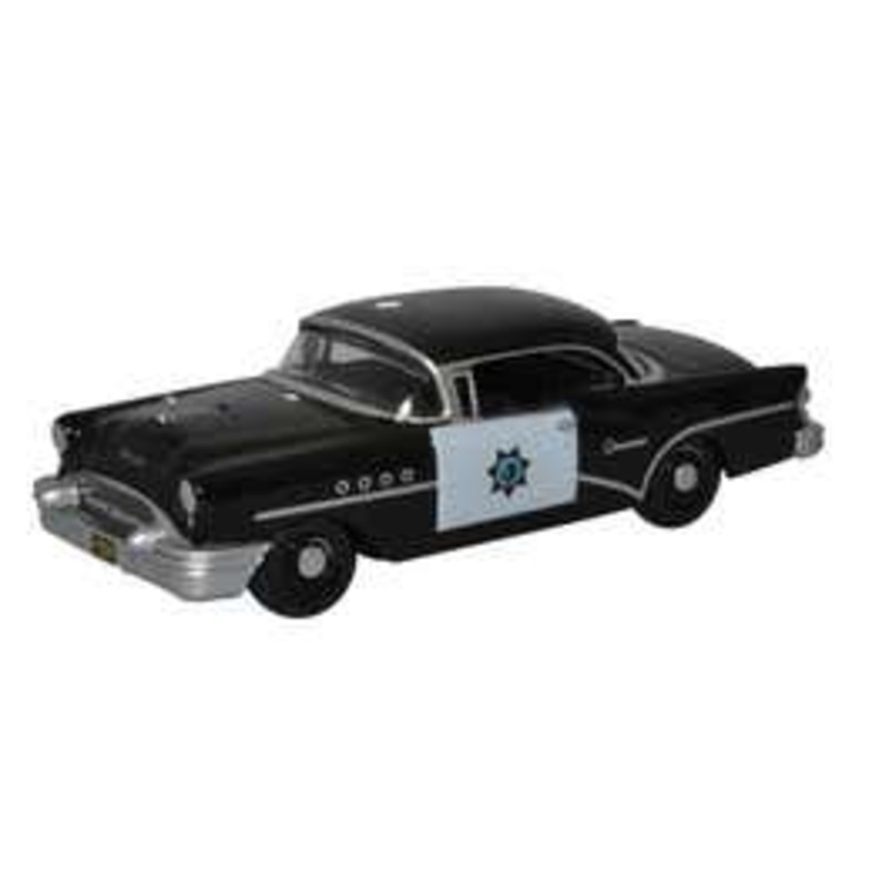 Oxford #87BC55003 HO Buick Century 1955- CHP- California Highway Patrol