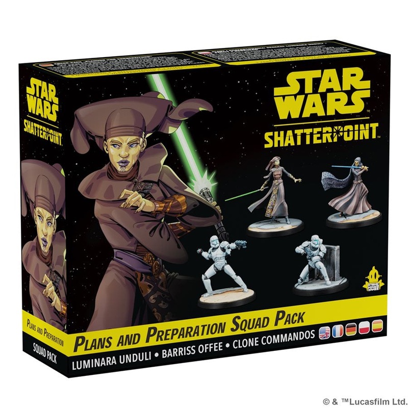 Star Wars Shatterpoint – Plans & Preparation Squad Pack