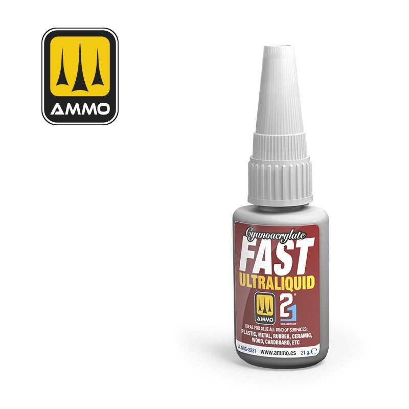 AMMO – Cyanoacrylate Fast Ultraliquid (21gr)