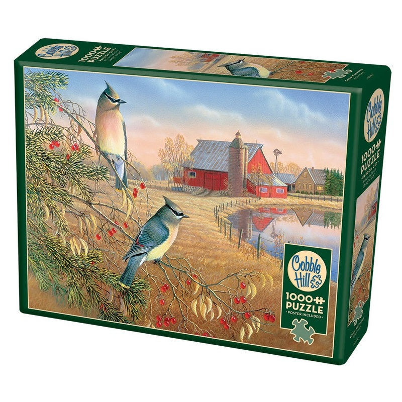 Cobble Hill – Cedar Waxwings (1000pcs)