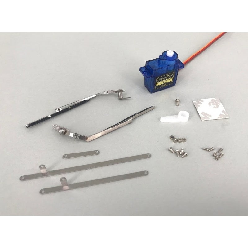 DMW – 1/14 Tamiya Mercedes Windscreen Wipers – Electric w/ Servo (DGM-103-BZ)