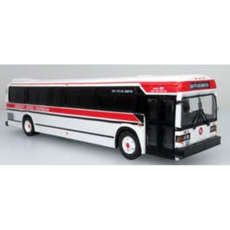 Iconic Replicas 87-0389  HO MCI Classic Suburban Bus: Liberty Lines Express