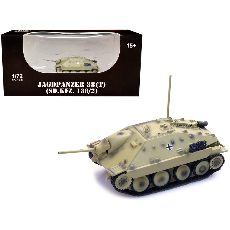 Jagdpanzer 38(T) SD.Kfz. 138/2 Hetzer Tank Destroyer German Army World War II 1/72 Diecast Model by Legion