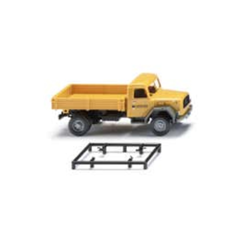 Wiking 42497  HO Flatbed tipper (Magirus) “Leonhard Weiss”