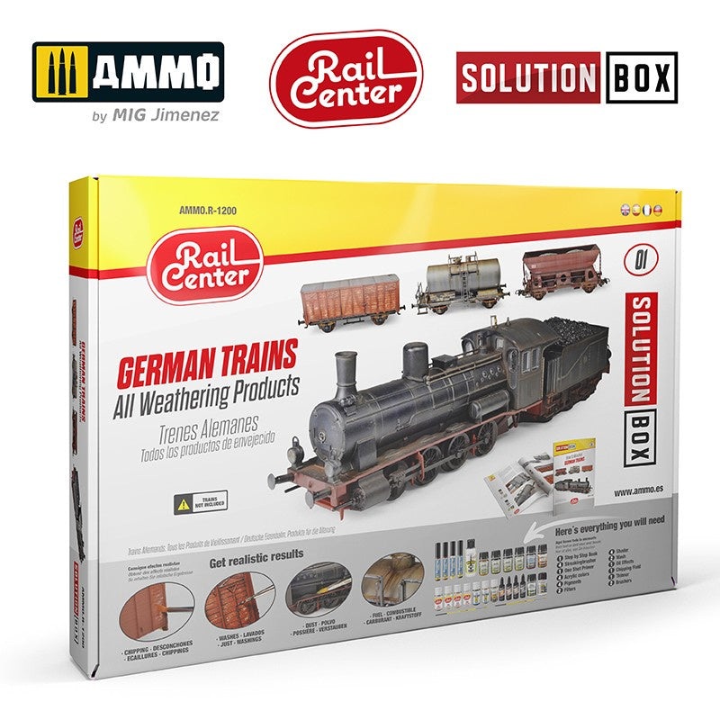 AMMO – Rail Center Solution Box 01 – German Trains