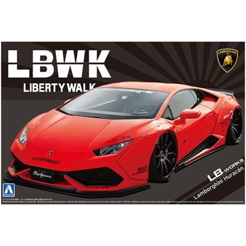 Aoshima – 1/24 LB-Works Lamborghini Huracan Ver.1