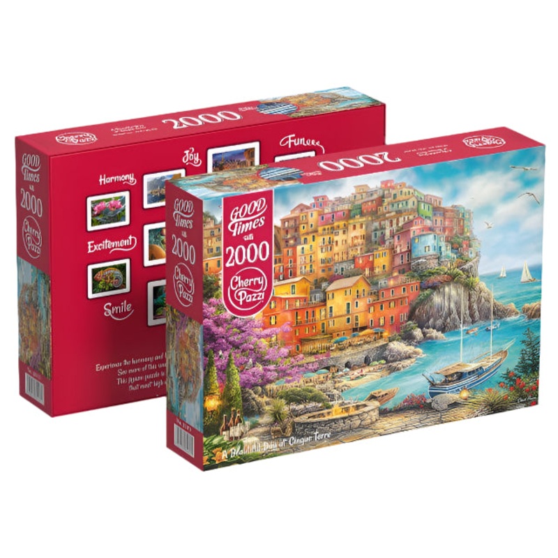 CherryPazzi – A Beautiful Day at Cinque Terre  (2000pcs)