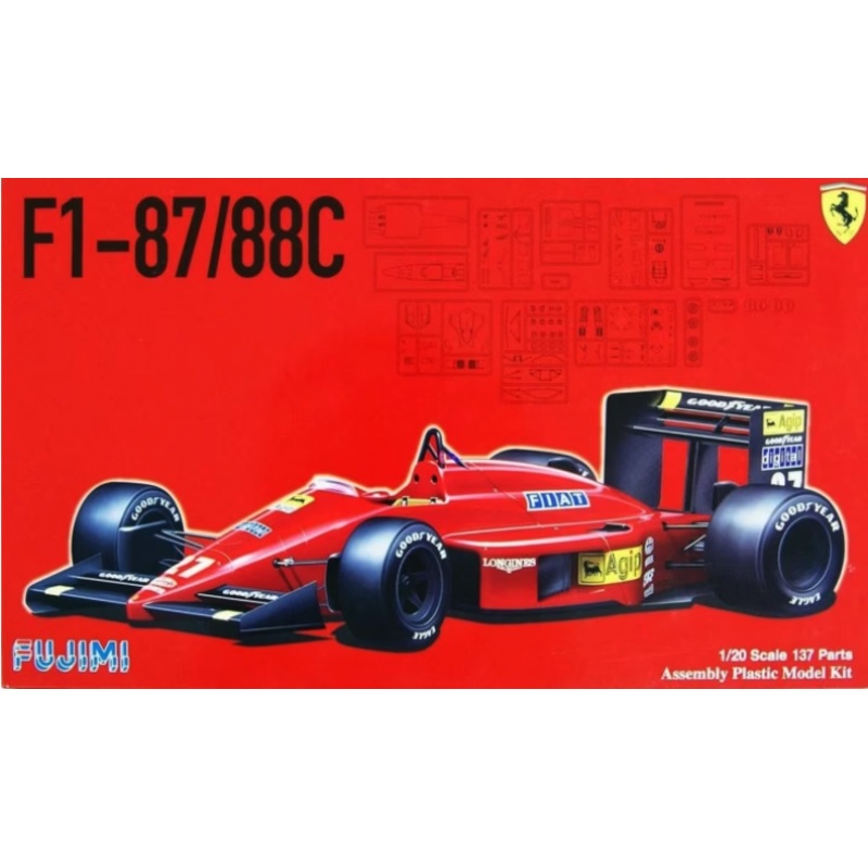 Fujimi – 1/20 Ferrari F1-87/88C