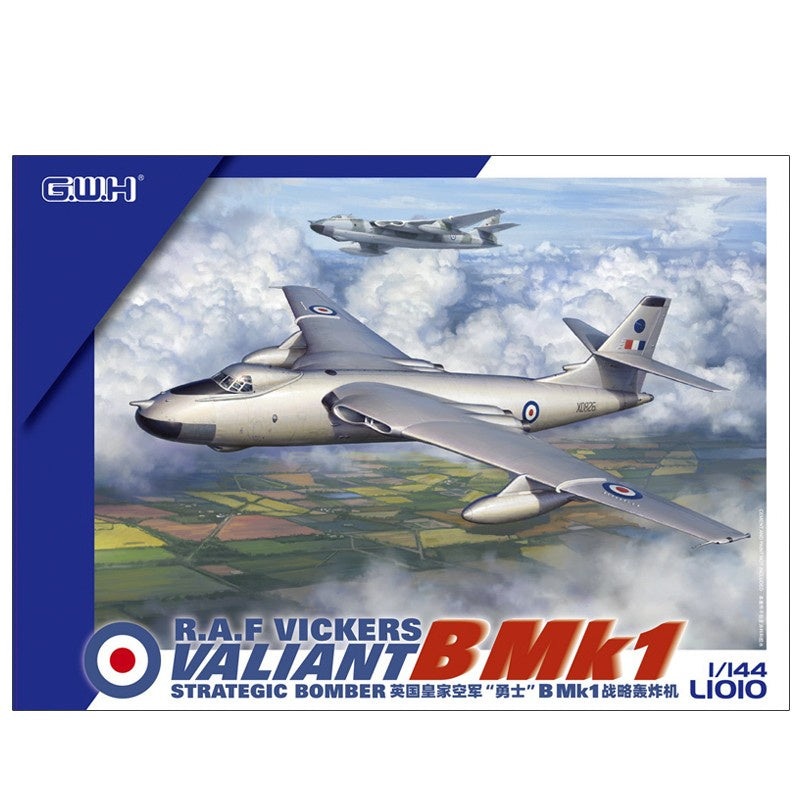 Great Wall Hobby – 1/144 R.A.F Strategic Bomber VALIANT B.MK1