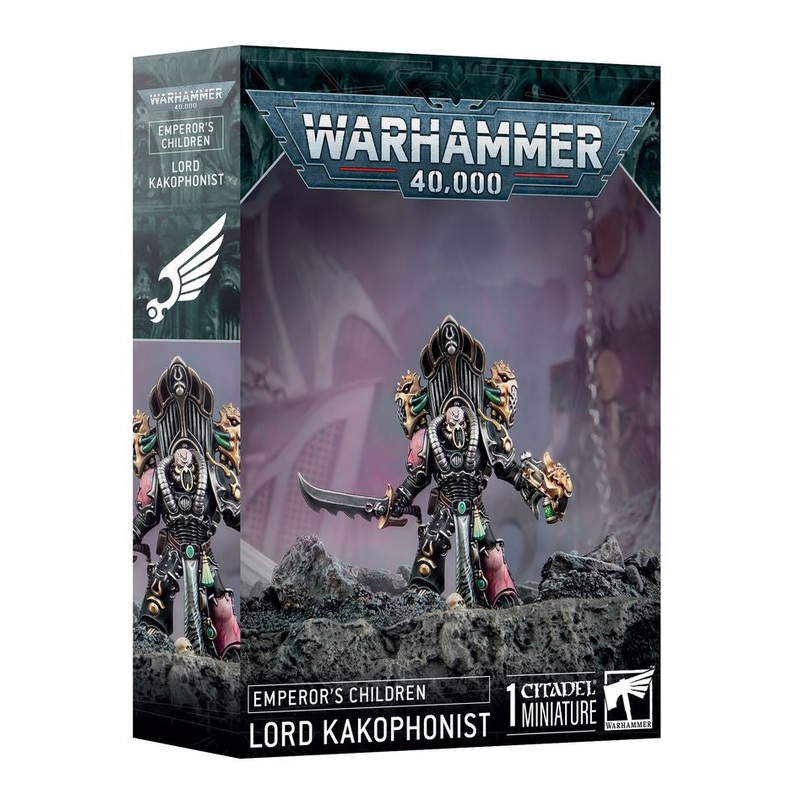 GW – Warhammer 40k Emperor’s Children: Lord Kakophonist (37-05)