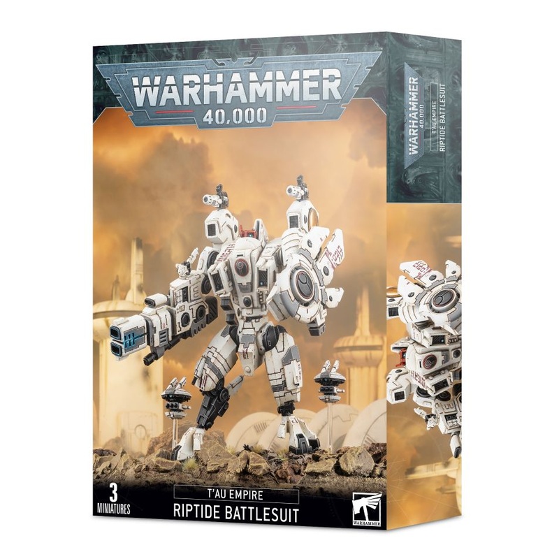 GW – Warhammer 40k T’au Empire: Riptide Battlesuit  (56-13)