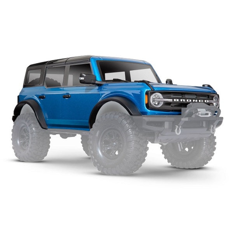 Traxxas – 9211A – Body for Ford Bronco (Complete) Velocity Blue (Painted) (TRX-4)