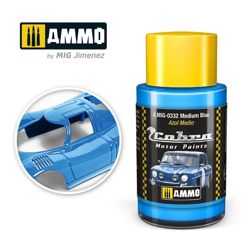 AMMO – 0332 Cobra Motor Medium Blue