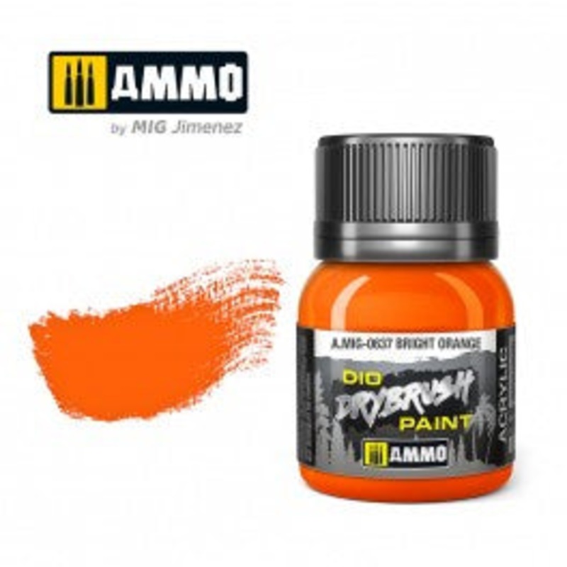 AMMO – 0637 DRYBRUSH Bright Orange