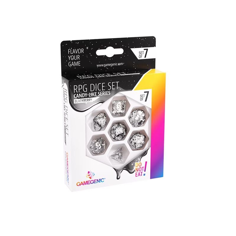 GameGenic – RPG Dice Set – Candy-like Series – Blackberry