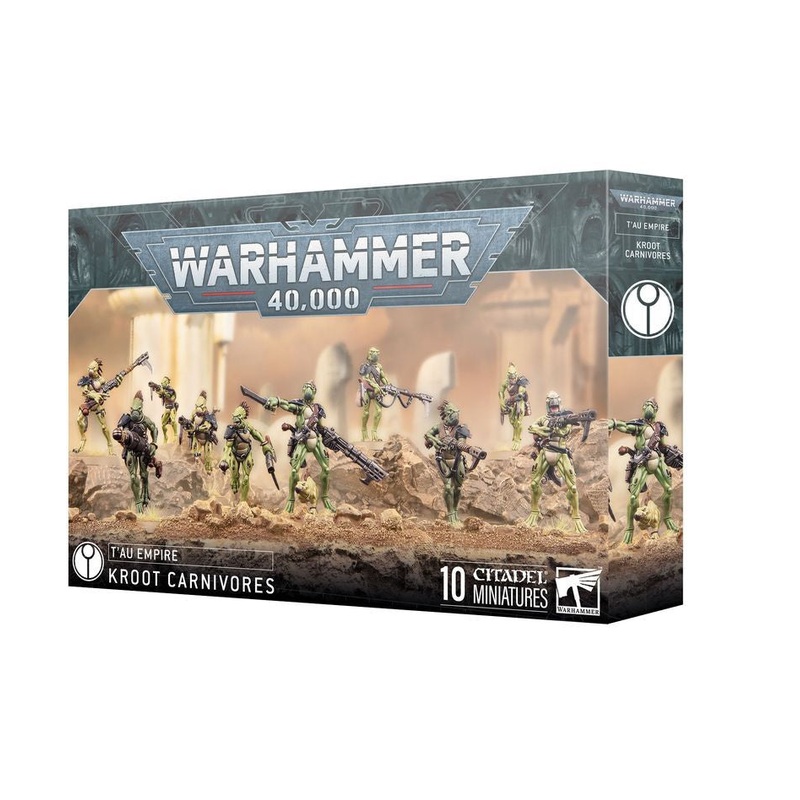 GW – Warhammer 40k T’au Empire: Kroot Carnivore Squad (56-48)