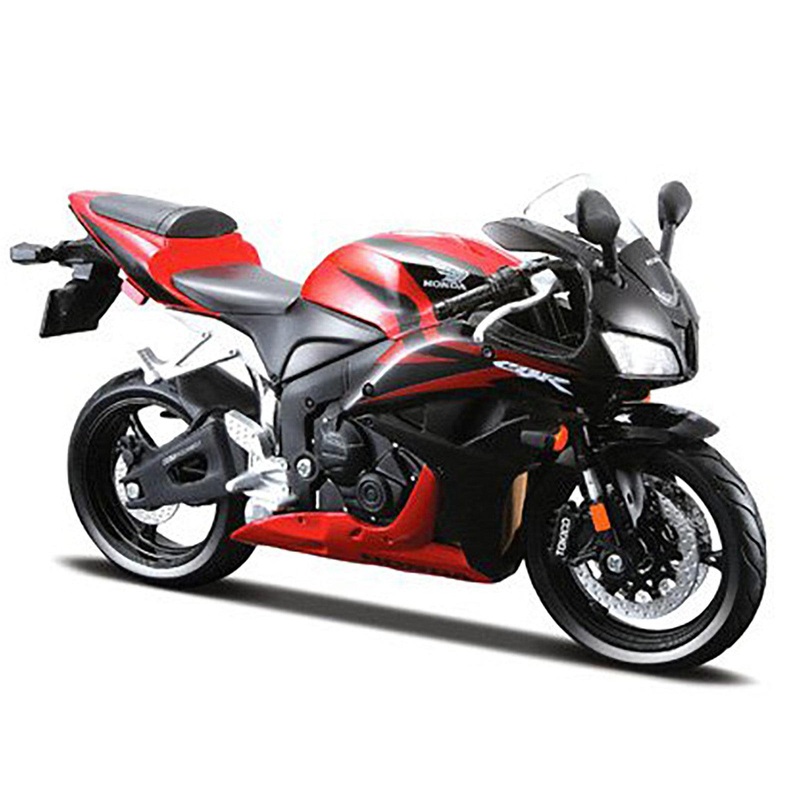 Honda CBR 600RR Red and Black 1/12 Diecast Motorcycle Model by Maisto