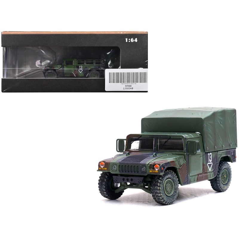 M998 HMMWV “2nd Battalion 3rd Field Artillery Regiment 1st Armored Division Stationed in Germany” (1999) United States Army “Military Miniature” Series 1/64 Diecast Model by Panzerkampf