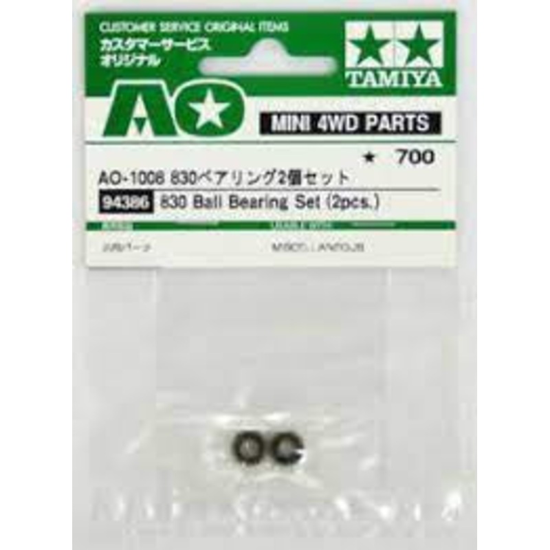 Tamiya – 830 Ball Bearings (4WD Mini Racer Parts)