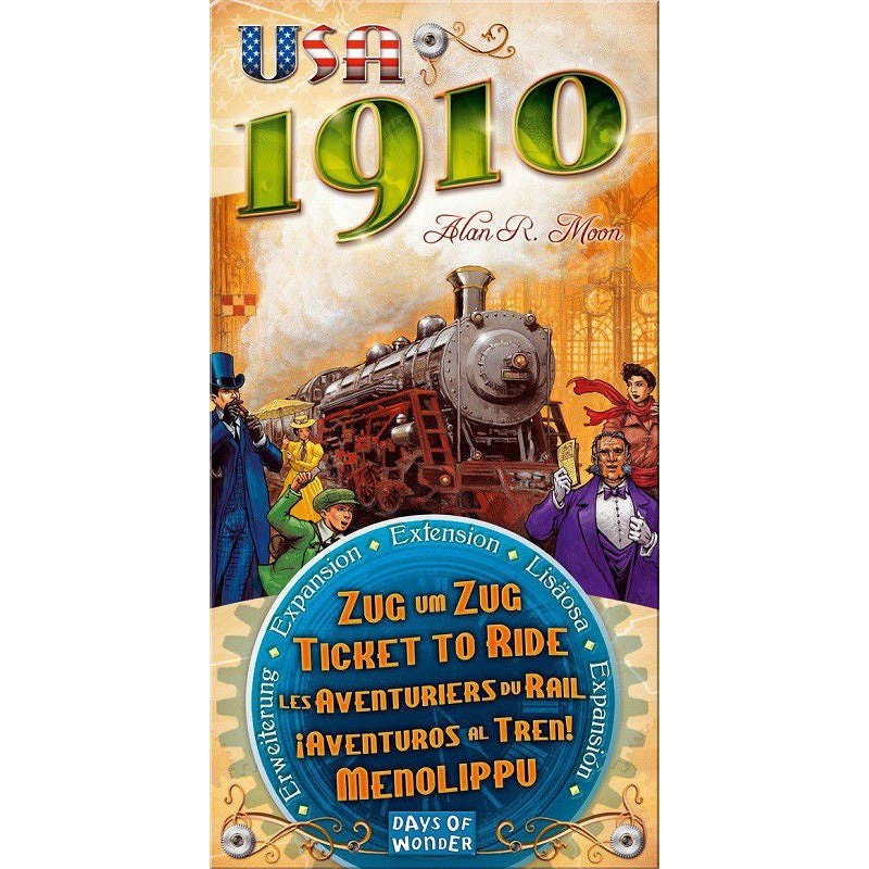 Ticket to Ride – USA 1910 Expansion
