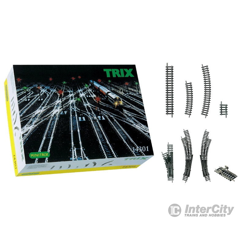Trix 14301 N Large Track Extension Set