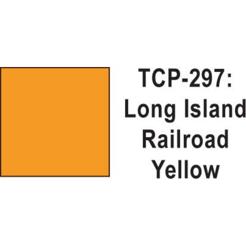 Tru Color TCP-297 Long Island Railway Yellow Paint 1 ounce