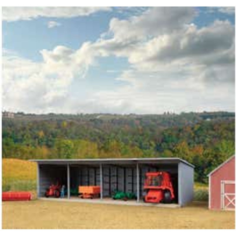 Walthers 933-3347 Machinery Storage Shed — Kit