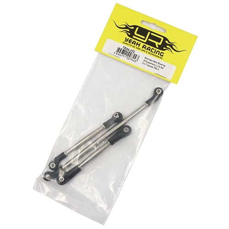 Yeah Racing – Stainless Steel Steering & Suspension Link TRX-4